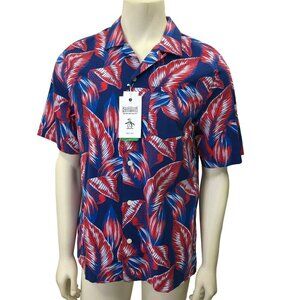 ORIGINAL PENGUIN BY MUNSINGWEAR $85 MENS BUTTON‎ SHIRTS MD NWT